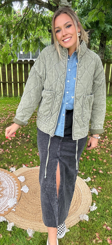 BLOUSON MATLASSE BACK